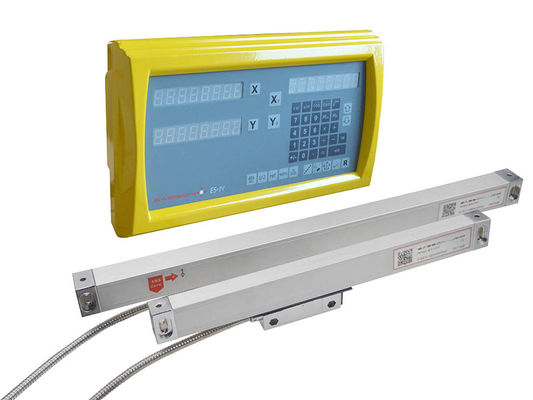 آلة طحن LCD ذات غلاف أصفر 2 محور وحدة القراءة الرقمية