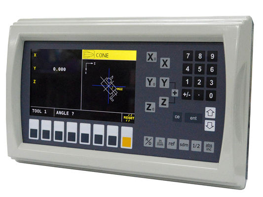 3 محاور رقمية للتشفير DRO TTL مقياس الزجاج الخطي للطحن