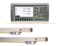 CNC قياس 6 الينابيع المثبتة مجموعة القراءة الرقمية المقياس الخطي المطلق